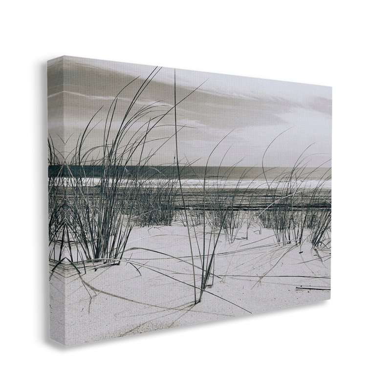 «Subtle Beach Reeds» sur, H 30 po x l 40 po