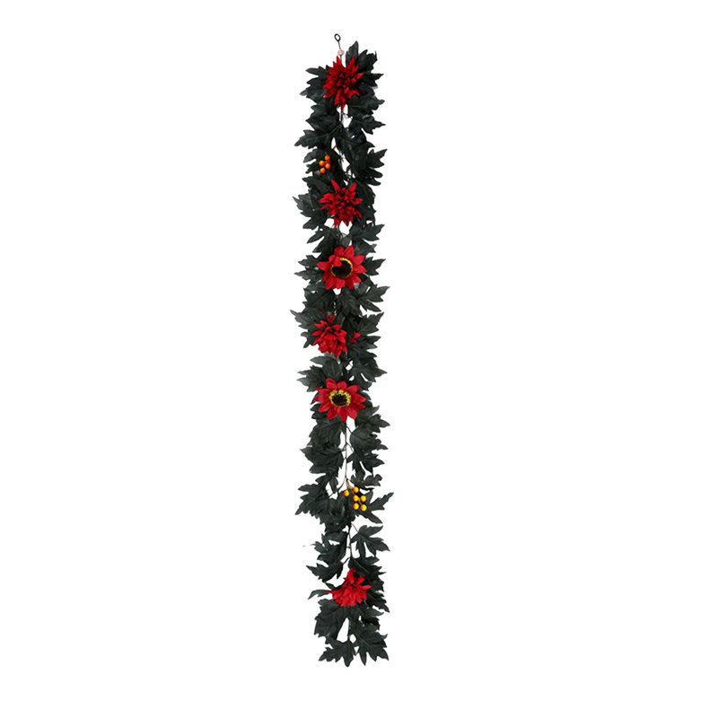Fausse feuille d'érable Halloween Home Decor, Multi-couleur