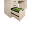 Bureau d'écriture de campagne moderne à 4 tiroirs de 61 po de large Hitchin