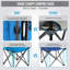 Fauteuil inclinable de camping Katelyn Cyan-56386090