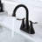 Centerset 2-handle Bathroom Faucet with Drain Assembly-80380451
