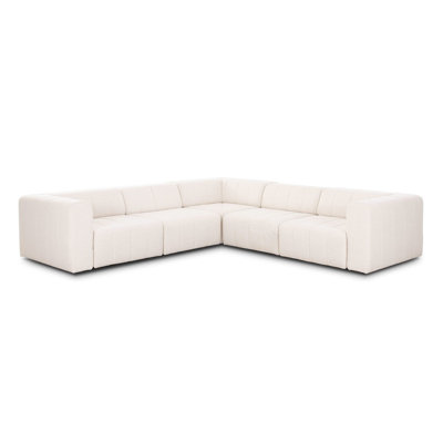 Fauteuil inclinable électrique Curteria, sectionnel 5 pièces