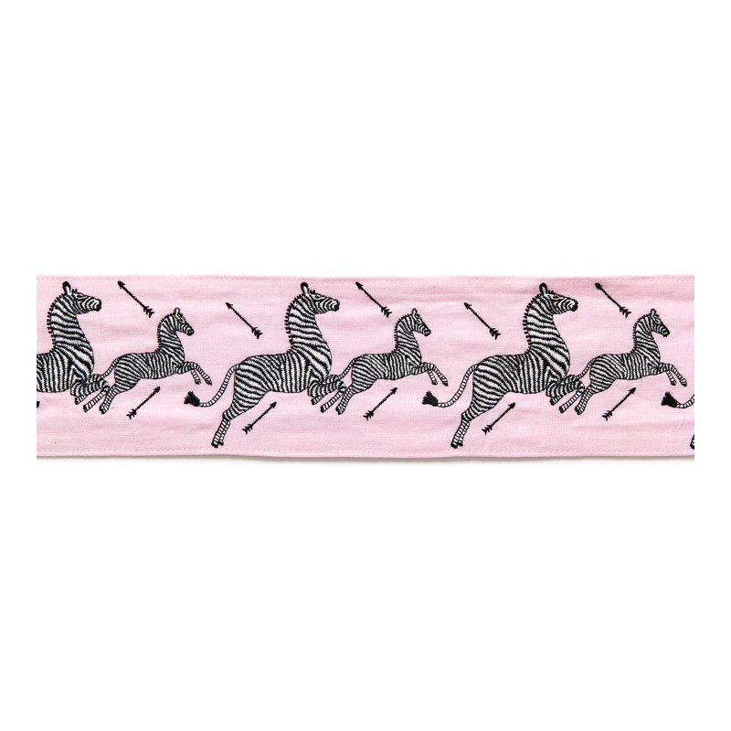 Zebras Table Runnner, Peony