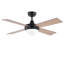 Ventilateur de plafond standard à 4 pales de 44 po avec télécommande et ensemble d'éclairage inclus-2101329226