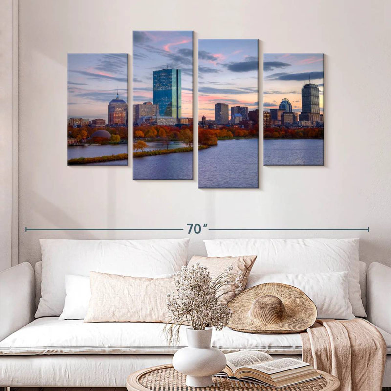 Sireci Boston Back Bay, H 32 po x l 52 po