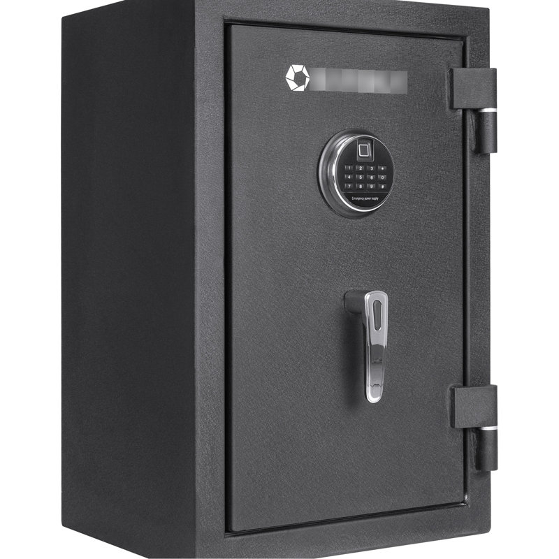 2.02 Cubic Ft Safe With Programmable Alarms And Warning Signals 2 Pin Codes Fire Protection Feature
