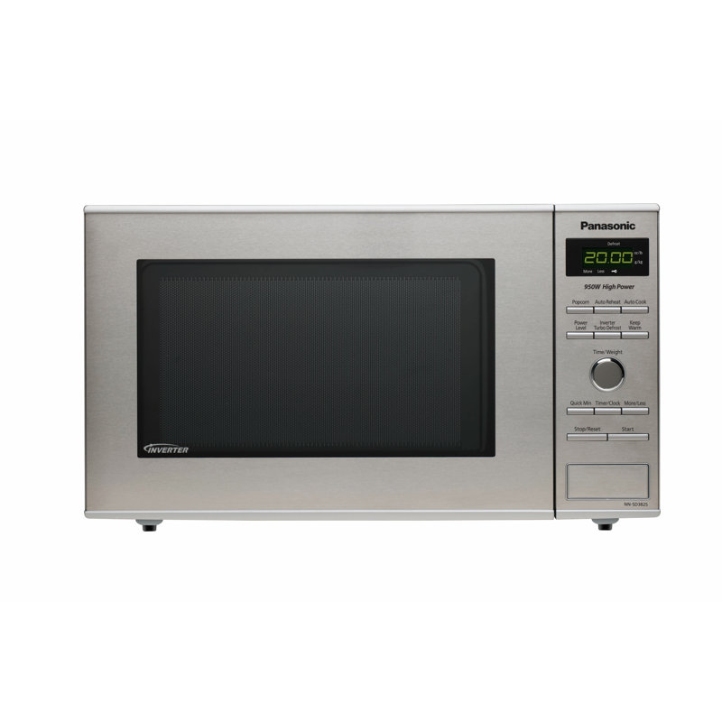 Pieds cubes de 0,25 pi³ de 19,25 po Four à micro-ondes de comptoir avec capteur de cuisson