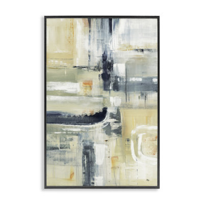 Neutral Obscure Expression Framed Giclee, design by Lisa Ridgers