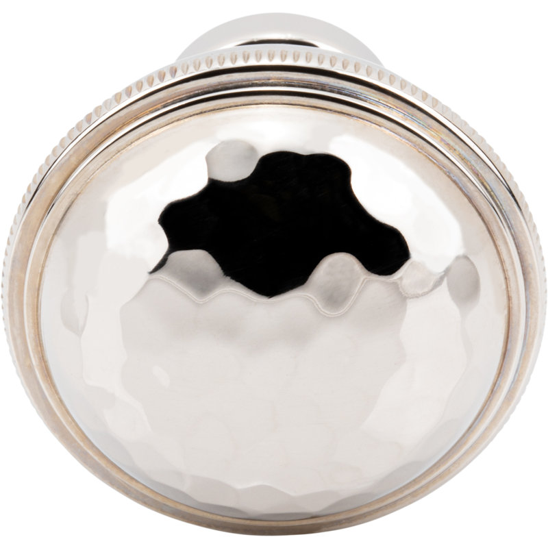 ArtWorth 1 5/16" Diameter Round Knob, Polished Nickel