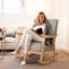 Chaise berçante Isnesh