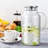 Glass Pitcher With Lid And Spout, Glass Water Carafe For Hot/Cold Water, Iced Tea Pitcher, Large Pitcher For Coffee, Juice And Homemade Beverage-50659710