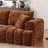 Soneson 4-Person L-Shaped Chenille Sectional Modular Sofa-1055139726