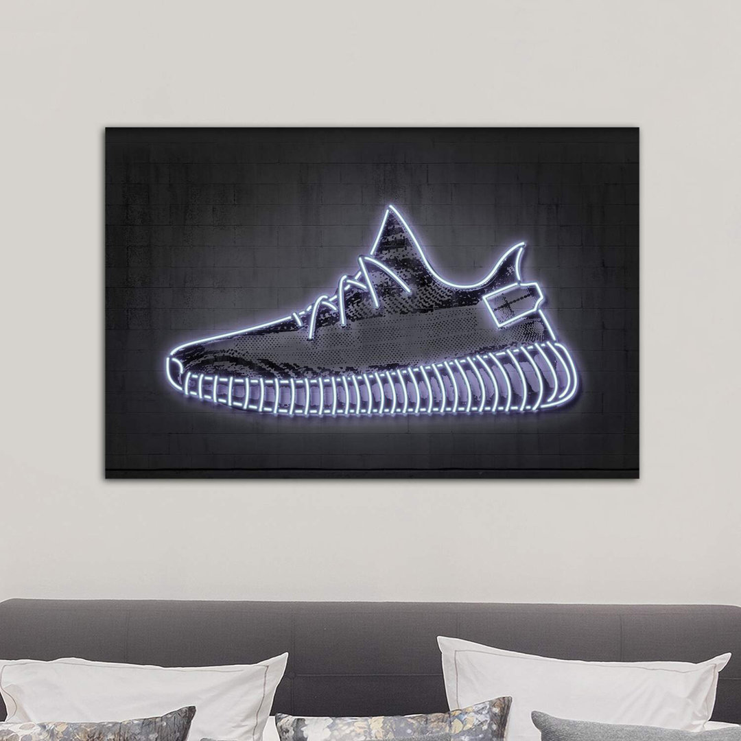 Leinwandbild - Grafikdruck „Sneaker Y” von Octavian Mielu