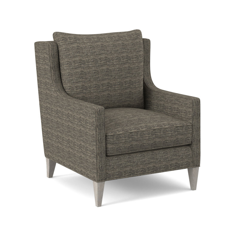 Callum Sunbrella® Boucle Armchair, Margaret Lipstick Polyester Blend, Bisque