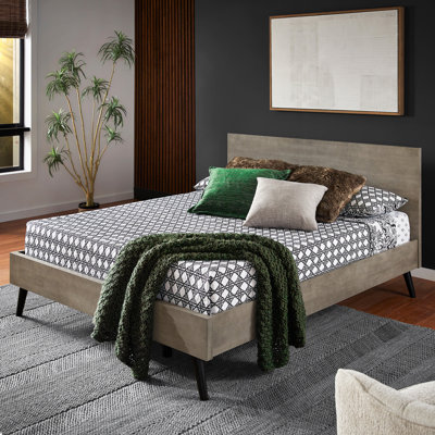 Lit plateforme Macedo Mid-Century