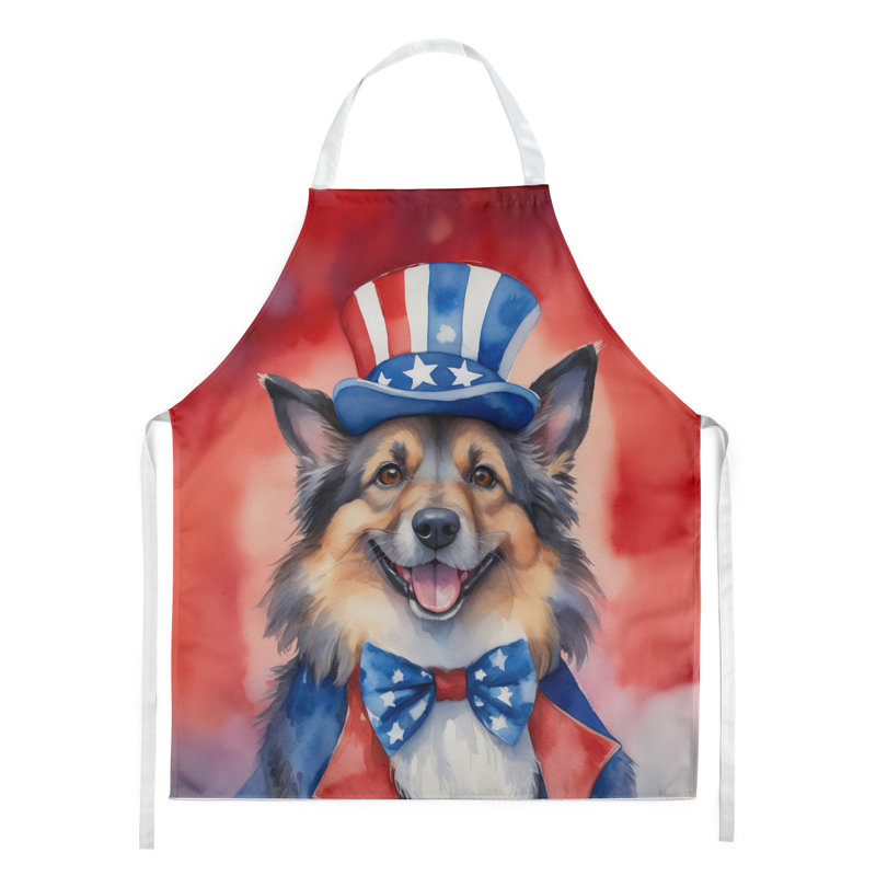 Patriotic American Apron, Belgian Tervuren