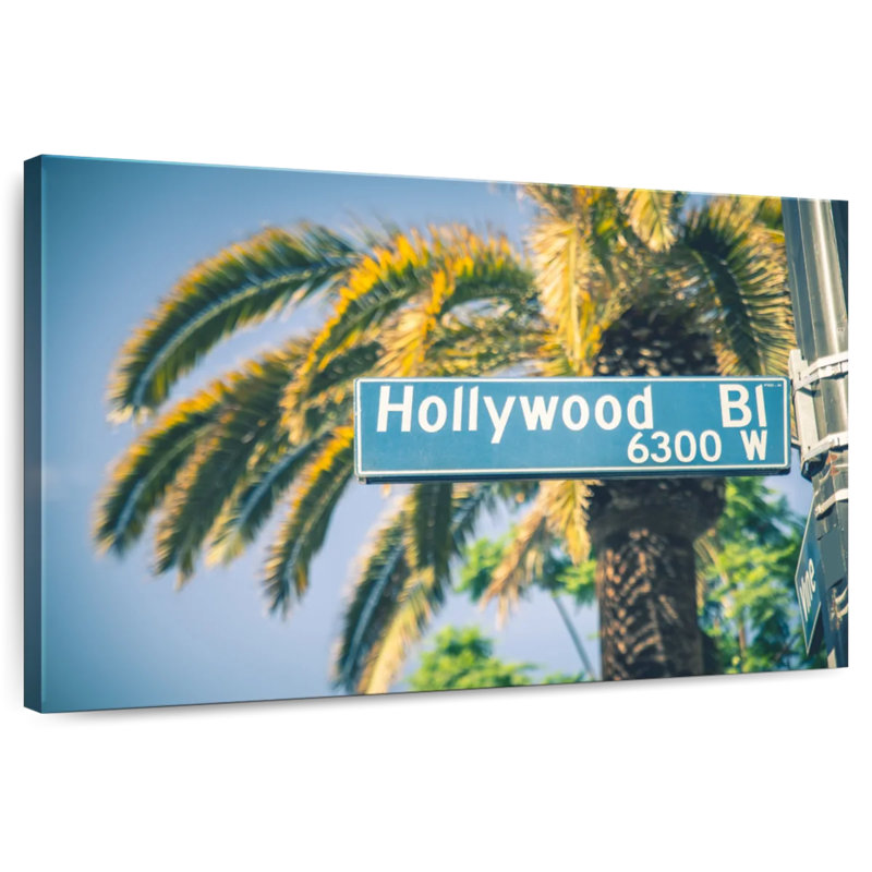 Plaque de rue Sireci Hollywood
