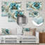 «Radiant Echo Of The Anemone I» - coquelicots, décoration murale en métal-337899947
