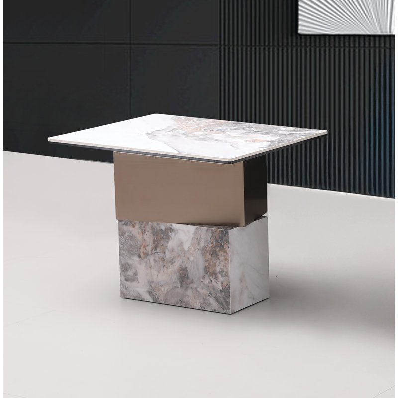 Kinlen Marble Top Single Coffee Table