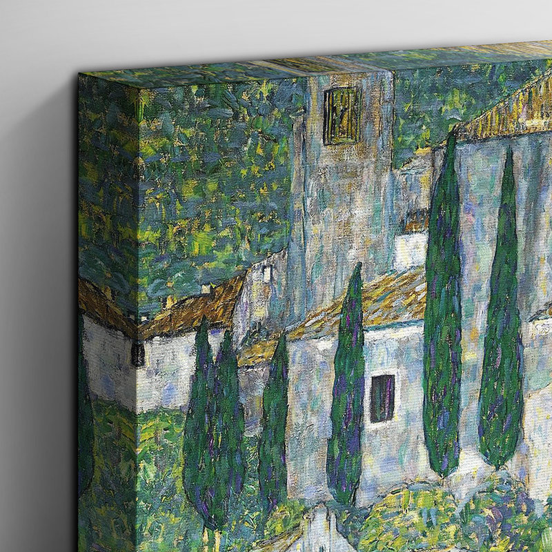 Gustav Klimt - Wrapped Canvas Painting, 76cm H x 76cm W