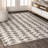 Taos Moroccan Triangle Geometric Cream/Gray Rug-709841705