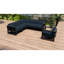 Avion 6 Piece Sectional Set - Black-387827687-376409135