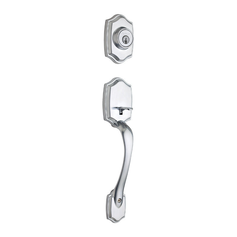 Belleview Exterior Portion Handleset with Single Cylinder Deadbolt (Interior Portion Sold Separately) Kwikset