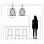 Westerfield 3 - Light Light Brown/Oil Rubbed Bronze Pendant
