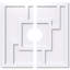 Médaillon de plafond contemporain en PVC de qualité architecturale Knox-137880720