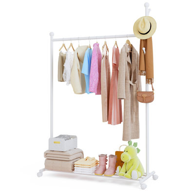 105cm Rolling Clothing Rack