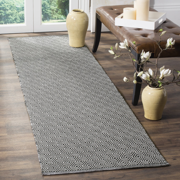 Dryden Hand Woven Cotton Ikat Rug