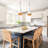 14" White Rustic Hemp Rope Pendant Light, 1-Light Metal Hanging Lamp with Hand-Woven Shade for Kitchen Island-992056842