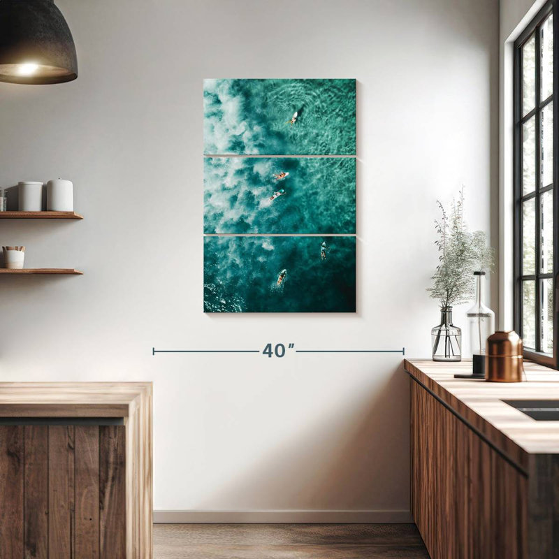 Senne Before A Wave, 38" H x 24" W