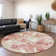 Premium Machine Washable Hintzen AMF67 Pink Rug