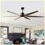 Ventilateur de plafond 66 pouces Farmhouse Rustic
