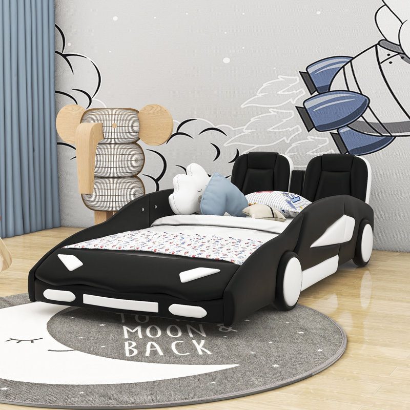 Adreyan Platform Bed, Black