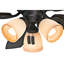 44" Durant 5 - Blade Flush Mount Ceiling Fan with Pull Chain and Light Kit Included-448503104