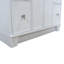 Meuble-lavabo simple 39 po avec plateau en quartz d'ingénierie Astred-17586774-17586771