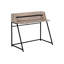 Bureau d'ordinateur, bureau personnel, ordinateur portable, tablettes de rangement, L 48 po, stratifié de travail, métal, contemporain, moderne-1693130452