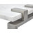 Baroda Rectangular Cocktail Table With Accent Table-1813808390