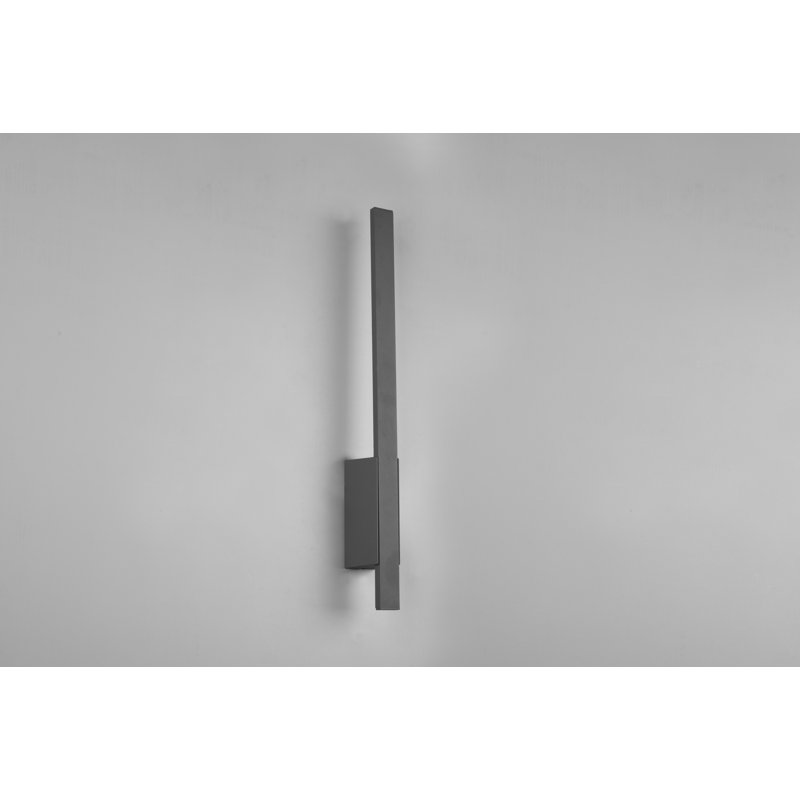 Closter Black Integrated LED Outdoor Flush Mount