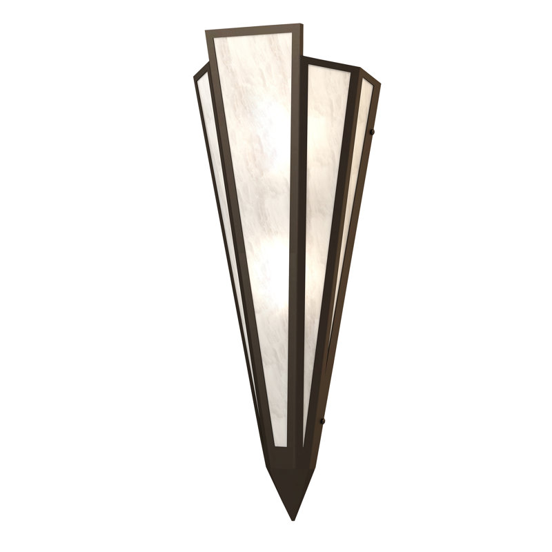 Brum 2 - Light Flush Mounted Sconce, Idalight, Oil Rubbed Bronze