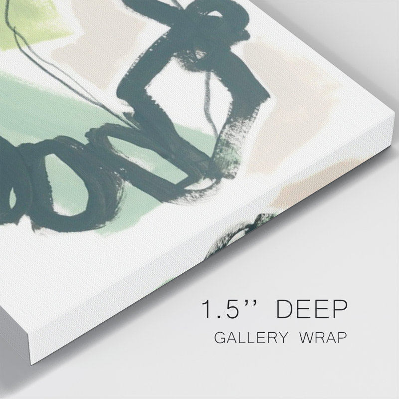 Toile tendue avec cadre Loop Gesture III-Premium - prête à être accrochée