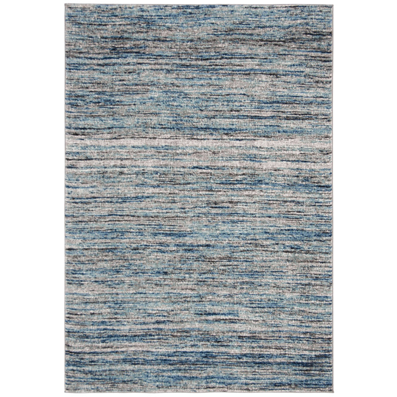 Woodcreek Performance Abstract Rug, Rectangle 6'7" x 9'