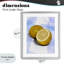 «Glimmer Lemon on Blue», reproduction encadrée sous verre, conception de Lish Creative-2074271025-2074271030