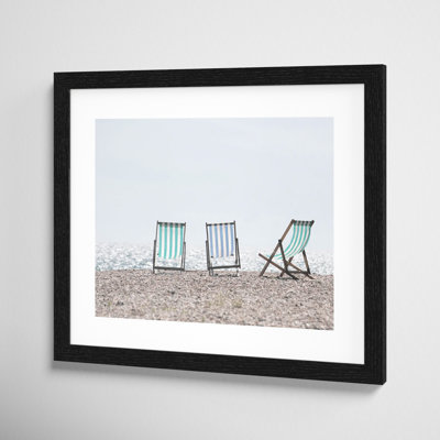 Adriatica Beach Chairs - Photograph Print