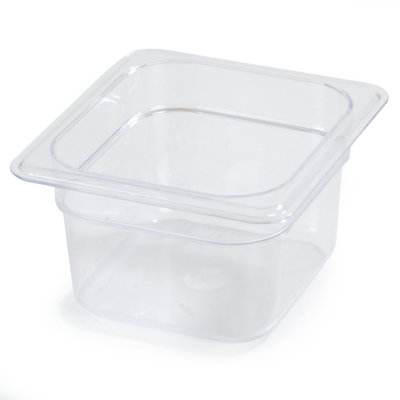 Carlisle Food Service Products Rectangle Plastic Food Storage Container