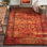 Tapis oriental orange Scheinuk
