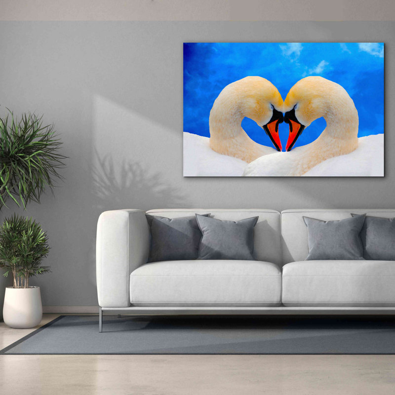 «Soul mate» par Ata Alishahi, estampe numérique sur toile, H 40 po x l 60 po x P 1,5 po
