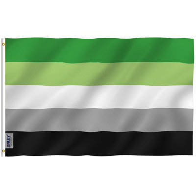 Drapeau de maison en polyester 30 x 60 po Aromhant Pride